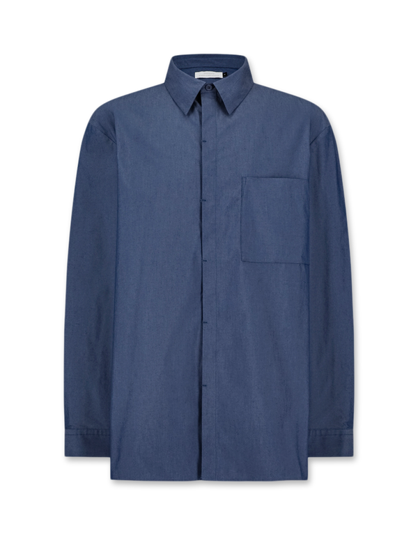 Square Pocket Oversized Shirt