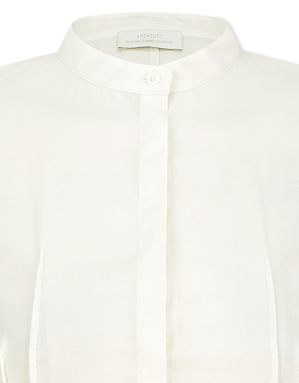 Pintuck Slim Shirt