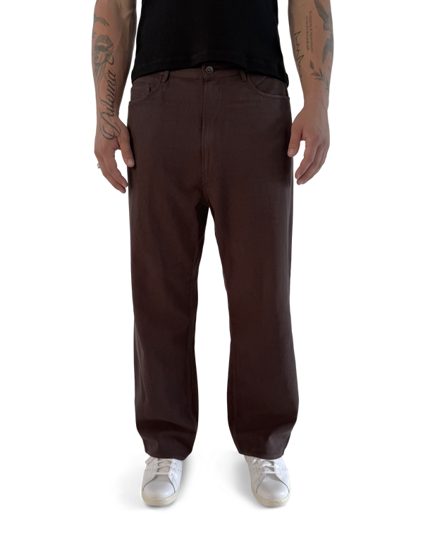Robson Cotton-Hemp Twill 5-Pocket Pant
