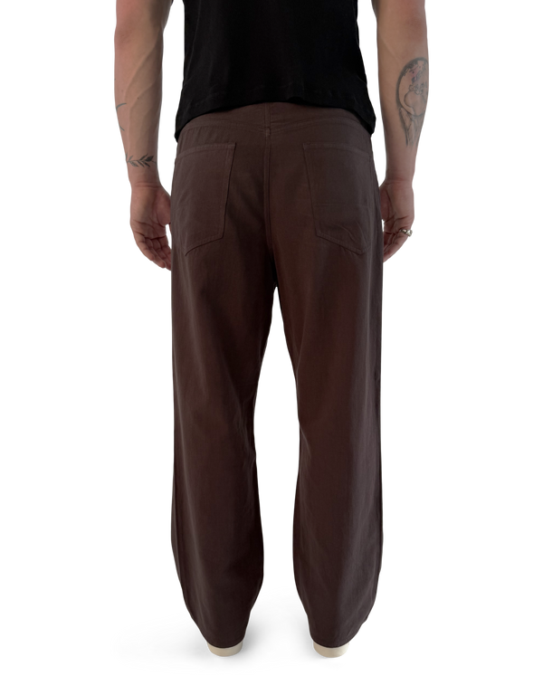 Robson Cotton-Hemp Twill 5-Pocket Pant