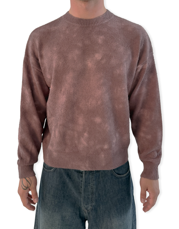 5 Gauge Garment Dye Crew Neck