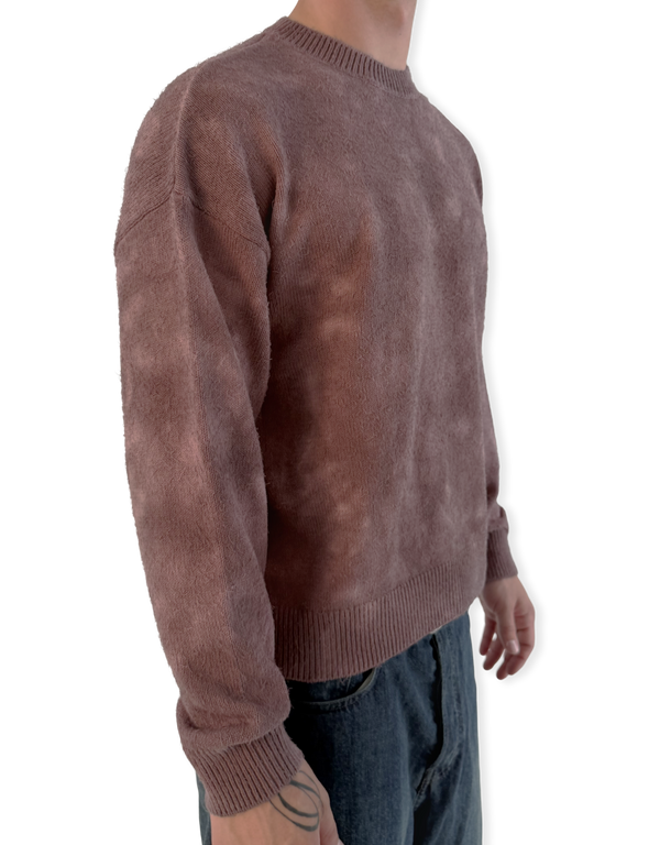 5 Gauge Garment Dye Crew Neck