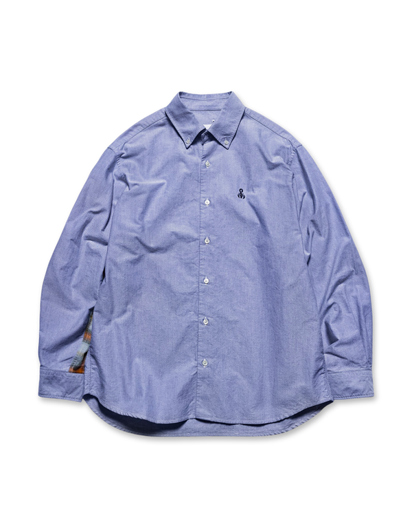 Check Paneled B.D Shirt