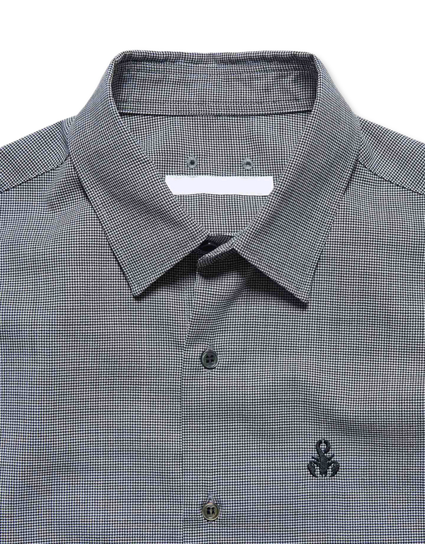 Tropical Check Relax-Fit Shirt