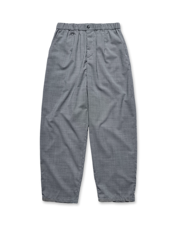 Tropical Check Tapered Bold Pants
