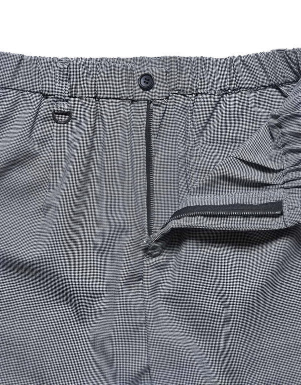 Tropical Check Tapered Bold Pants
