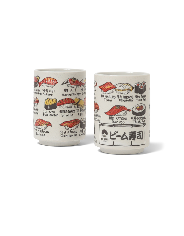 Beams Japan Ceramic Sushi Cup (Set Of 2)