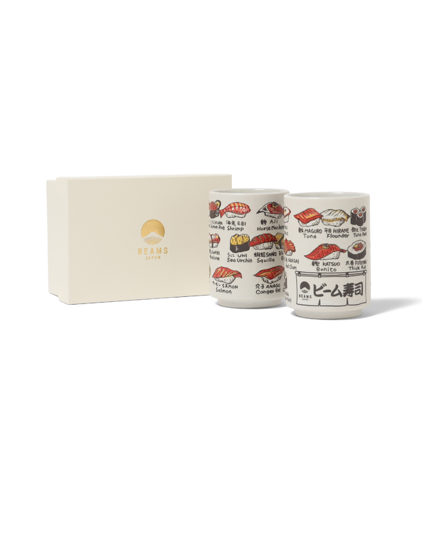 Beams Japan Ceramic Sushi Cup (Set Of 2)