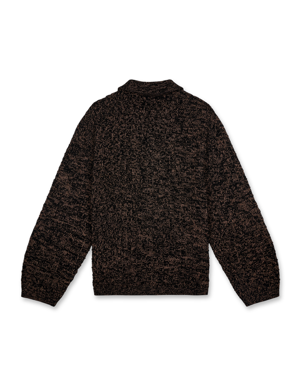 Waffle Pullover Sweater