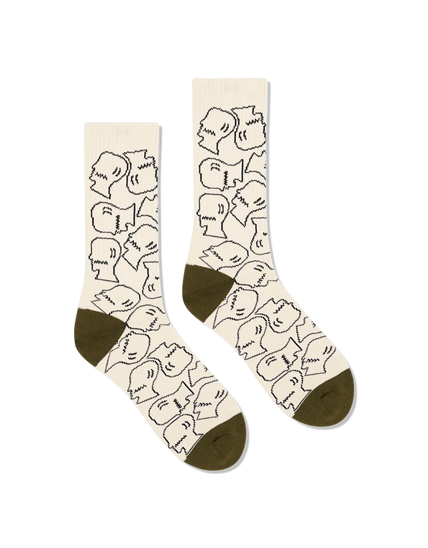 Logohead Crew Socks
