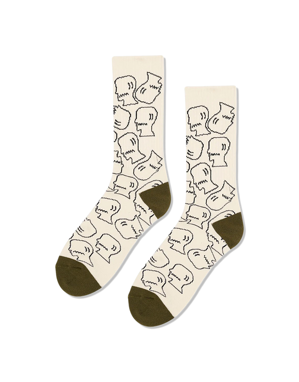 Logohead Crew Socks