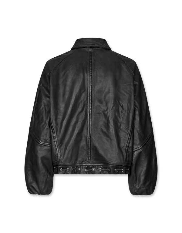 Eye Leather Bomber