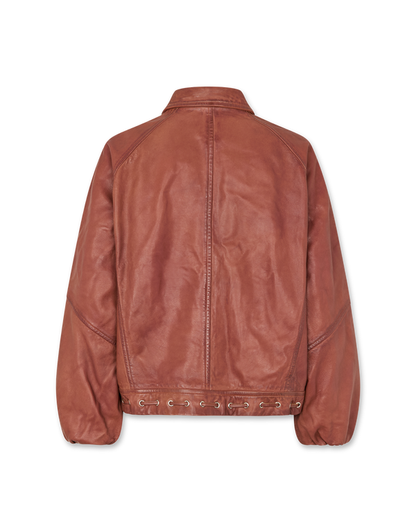 Eye Leather Bomber