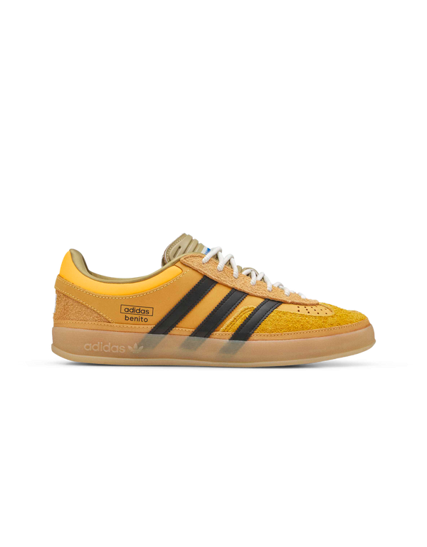 adidas Bad Bunny Gazelle Indoor yellow sneakers