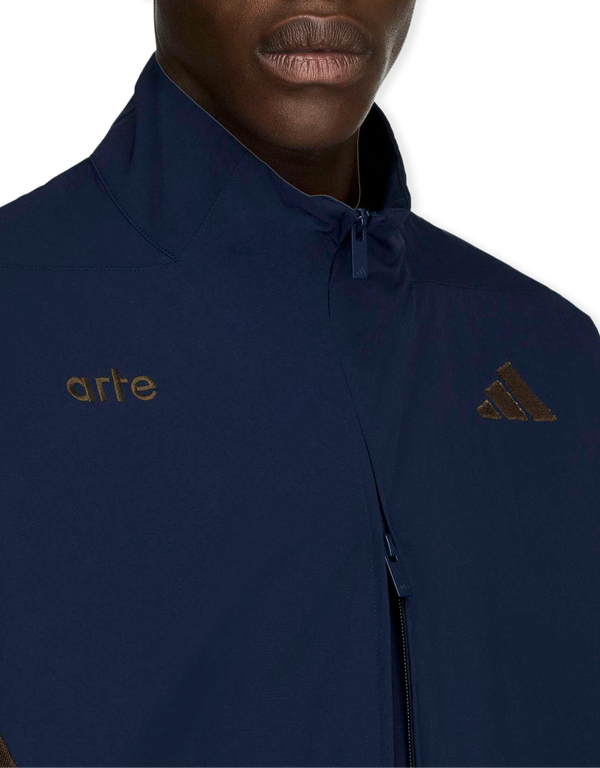 adidas Arte ZNE MM FZ navy zip hoodies