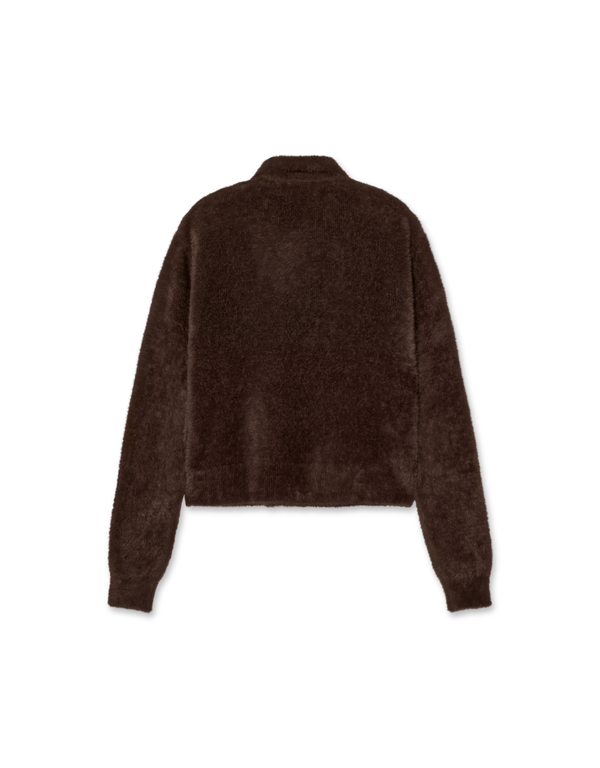 Carhartt WIP W' L/S Maine Polo Sweater Palisander long sleeved polo shirts