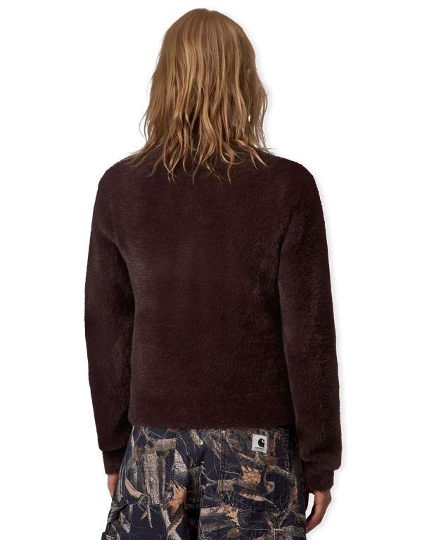 Carhartt WIP W' L/S Maine Polo Sweater Palisander long sleeved polo shirts
