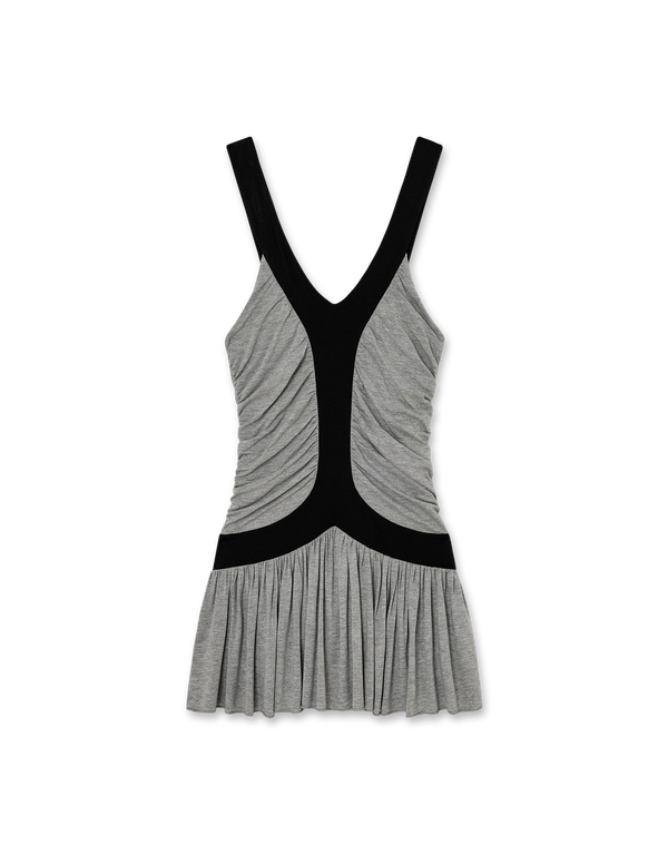 gimaguas Molly Mini Dress Grey Melange dresses