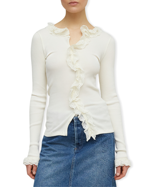 OpéraSPORT Cecilia Seamless Cardigan Pristine cardigans