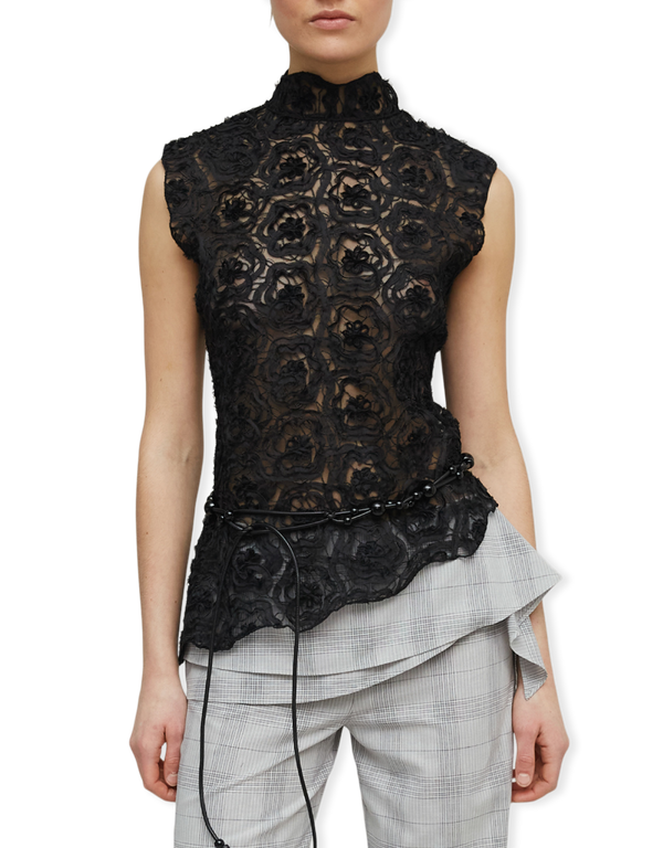 OpéraSPORT Donatella Top Black tops