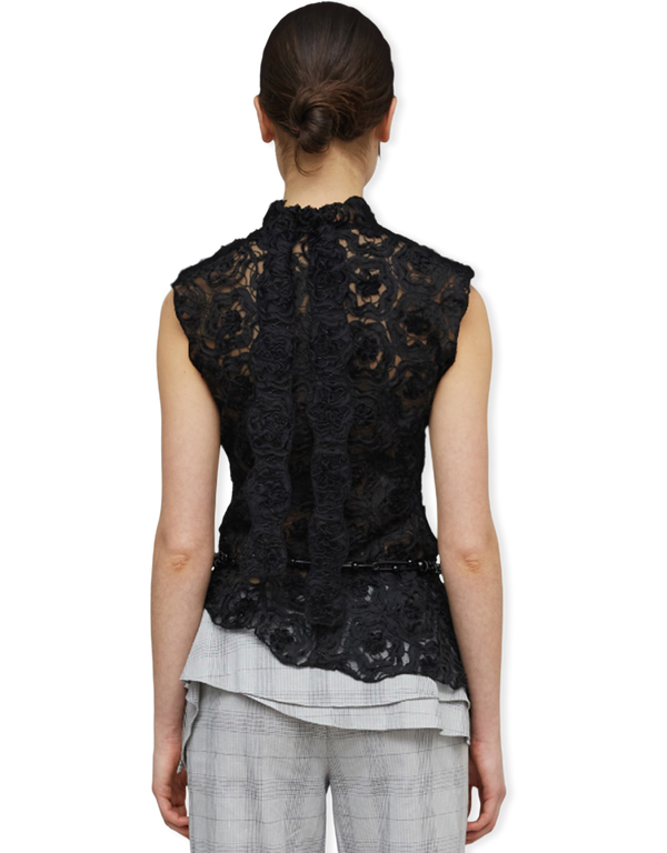 OpéraSPORT Donatella Top Black tops