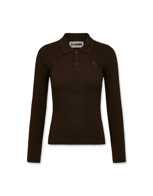 OpéraSPORT Aria Seamless Top Brown tops
