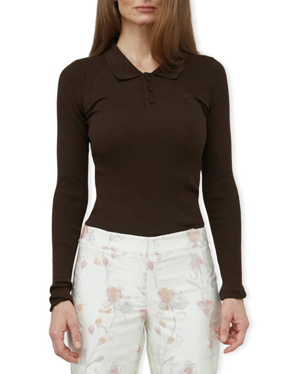 OpéraSPORT Aria Seamless Top Brown tops