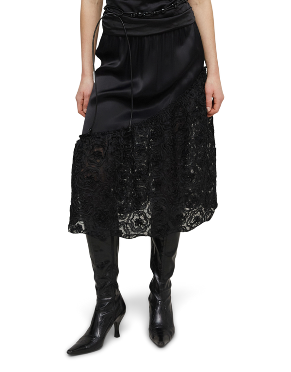 OpéraSPORT Donatella Long Skirt Black skirts