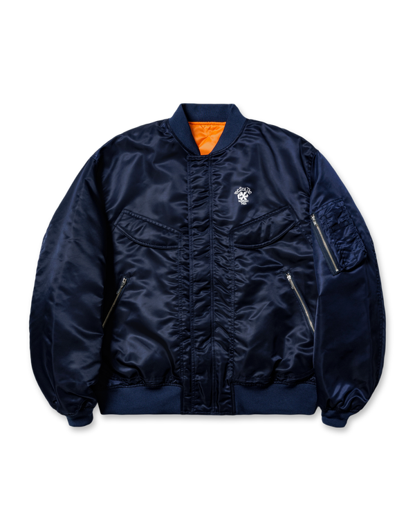 Ecstatic Research Bomber Jacket Navy bomber jackets