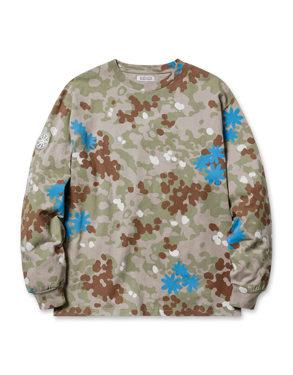 Ecstatic Research Camo L/S T-Shirt Camo long sleeved t shirts