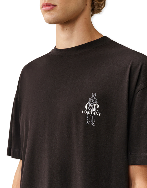 30/1 Jersey Short-Sleeve Comfort Logo T-Shirt