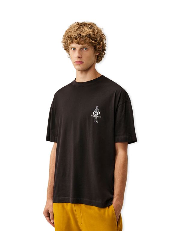 30/1 Jersey Short-Sleeve Comfort Logo T-Shirt