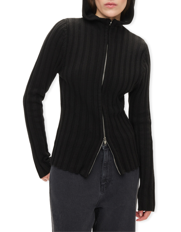 Alan Hood Zip Cardigan