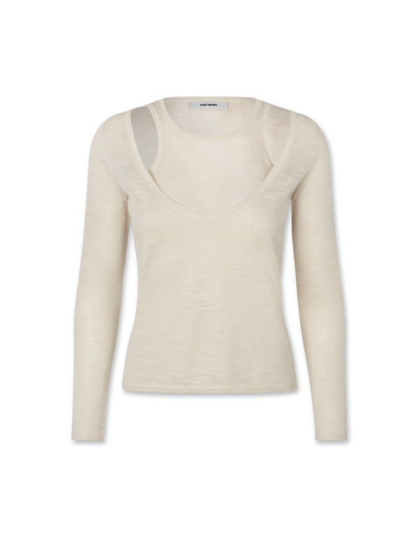Drama Knit Blouse