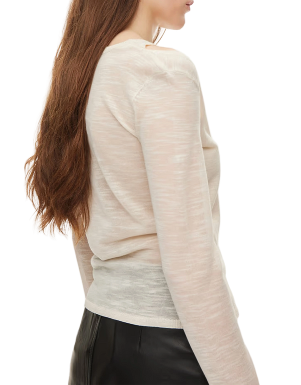 Drama Knit Blouse