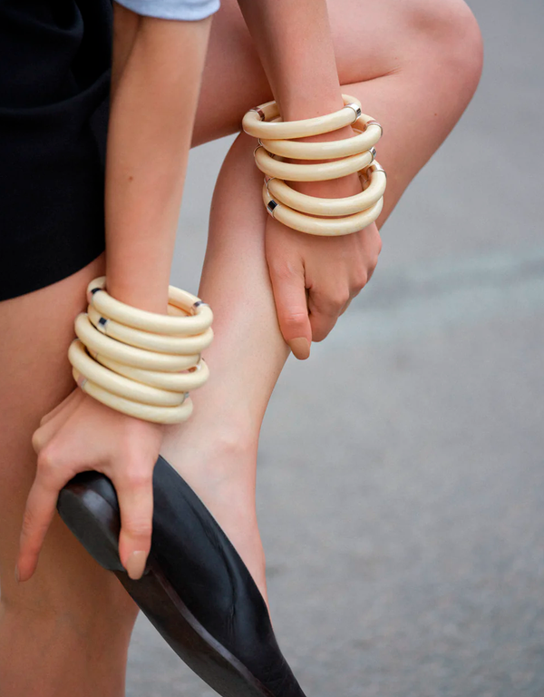 Shell Bangle Bracelet