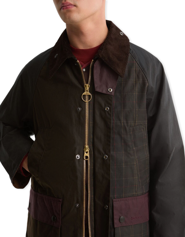 Patchwork Bedale Jacket