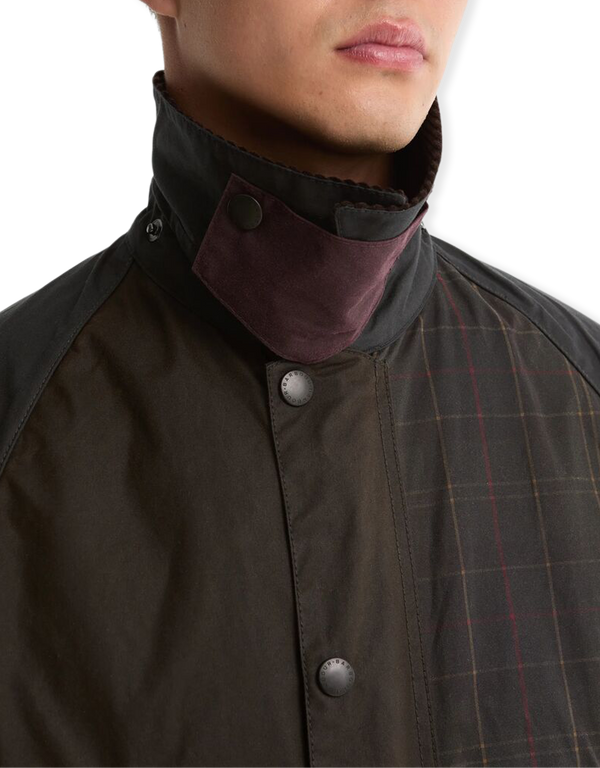 Patchwork Bedale Jacket