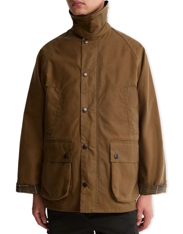 Barbour Oversized Bedale Wax Sand coats