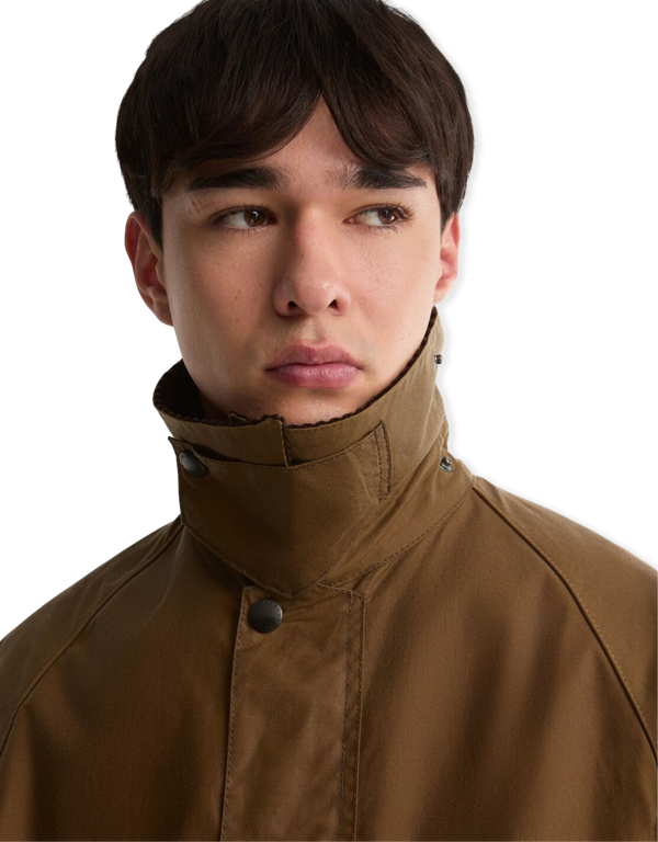 Barbour Oversized Bedale Wax Sand coats