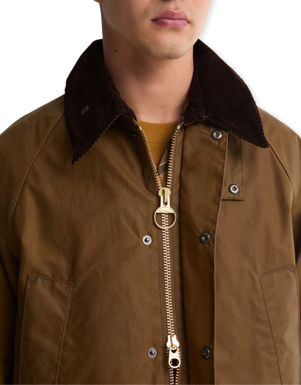 Barbour Oversized Bedale Wax Sand coats