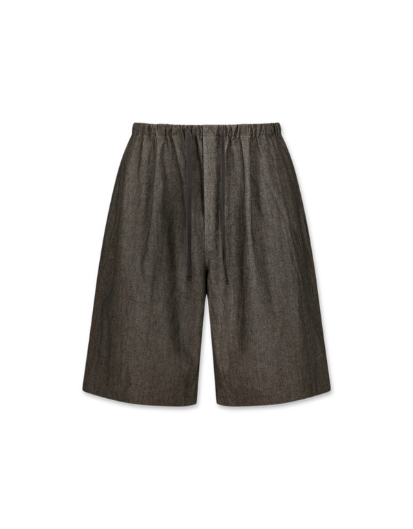 Linen Drawstring Shorts