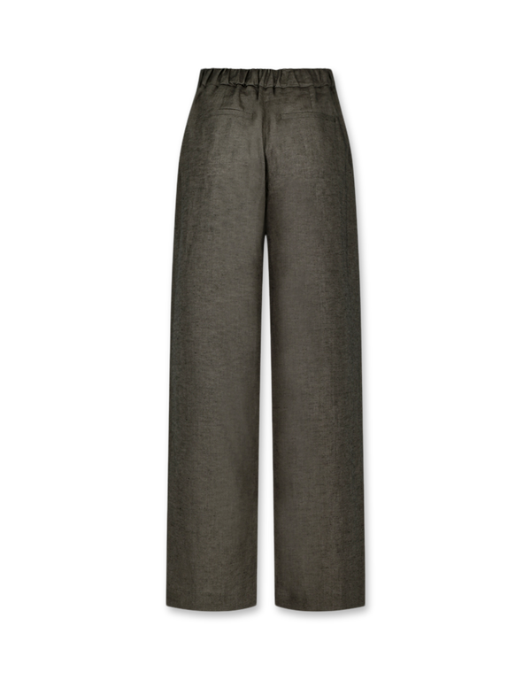Linen Tuck Pants