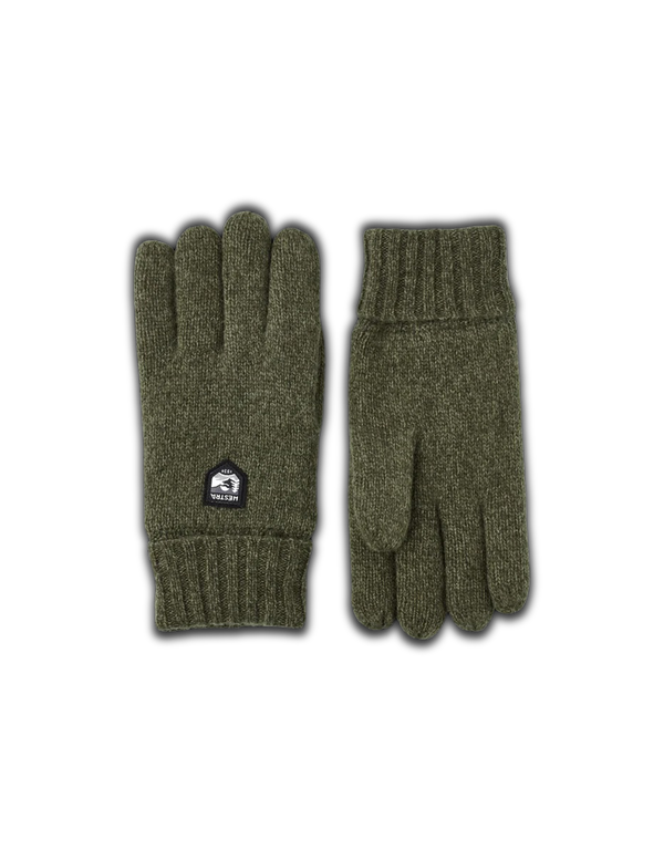 Hestra Basic Wool Glove Olive gloves