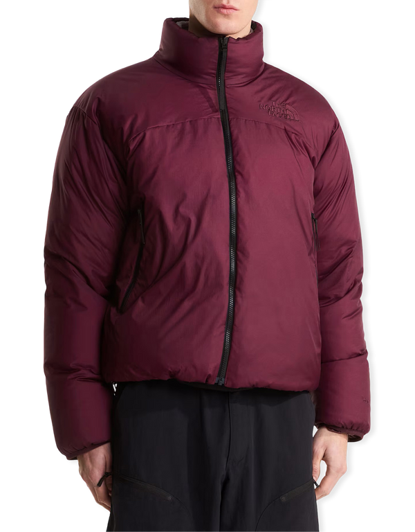 The North Face Pertex Reversible Nuptse Jacket Deep Burgundy puffer jackets