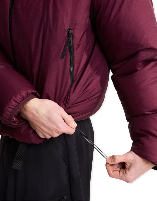 The North Face Pertex Reversible Nuptse Jacket Deep Burgundy puffer jackets