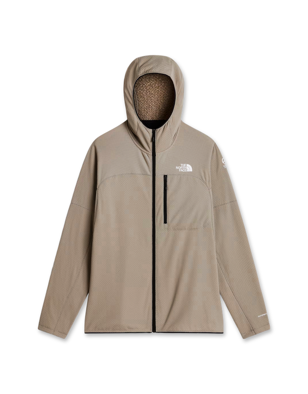 The North Face Summit Futurefleece Full Zip Hoodie Stone Slab fleece jackets