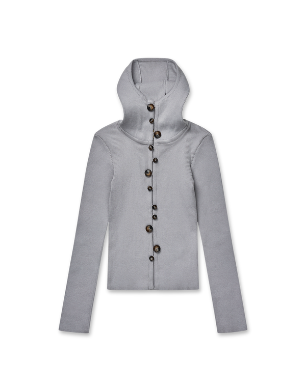 KERNEMILK Looney Cardigan Grey cardigans