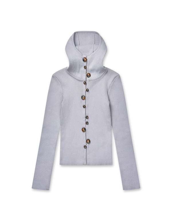 KERNEMILK Looney Cardigan Grey cardigans