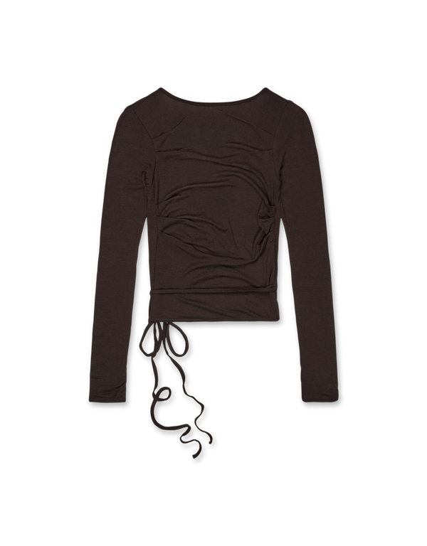 Luna Wrap Blouse